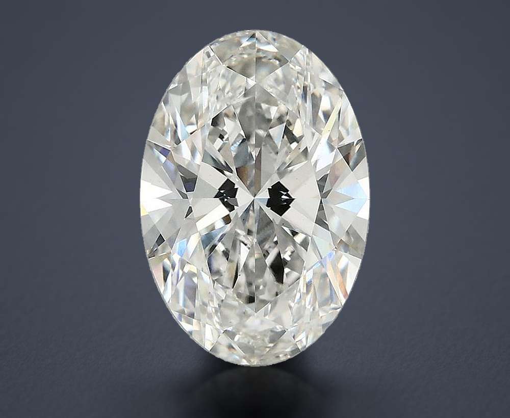 3.75 Carat Oval Lab Diamond