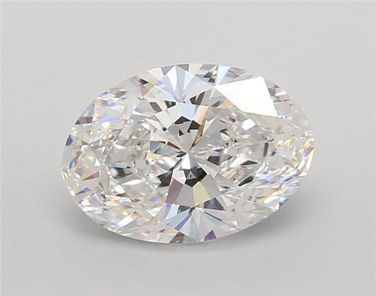 2.04ct E VVS2 Rare Carat Ideal Cut Oval Lab Grown Diamond