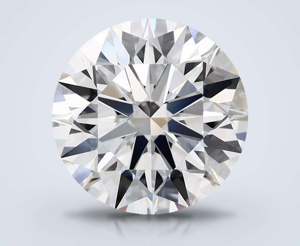 4.06 Carat Round Lab Diamond