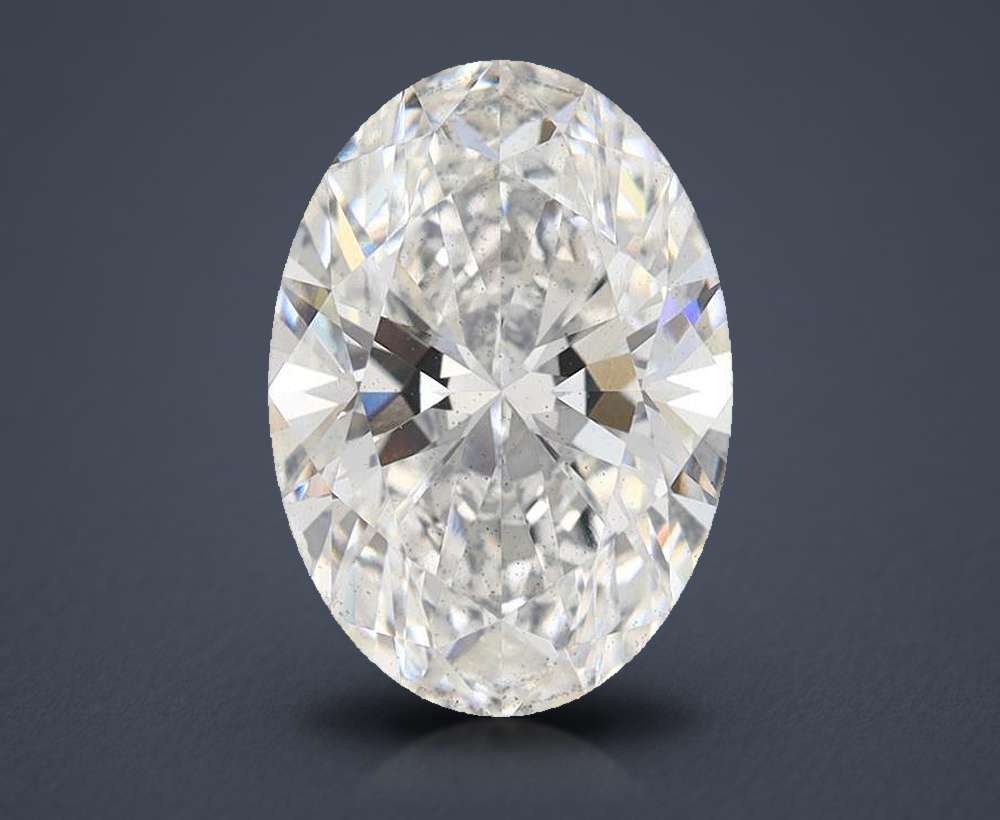 4.13 Carat Oval Lab Diamond