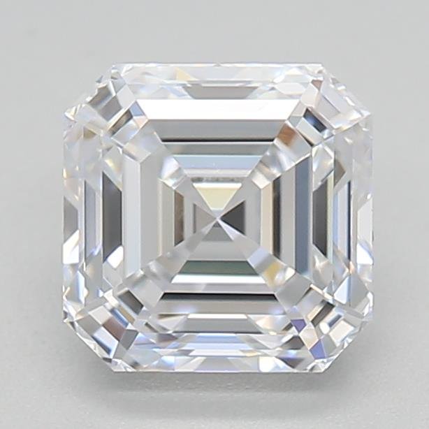 1.02ct D VVS2 Rare Carat Ideal Cut Asscher Lab Grown Diamond