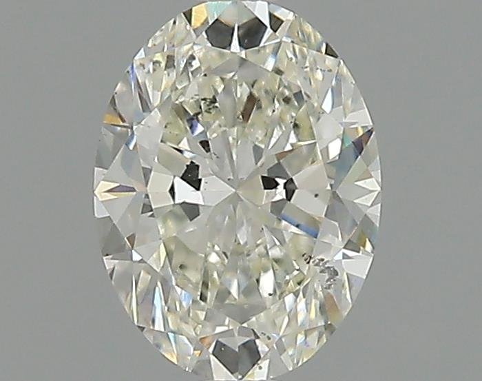 0.90ct K SI1 Rare Carat Ideal Cut Oval Diamond