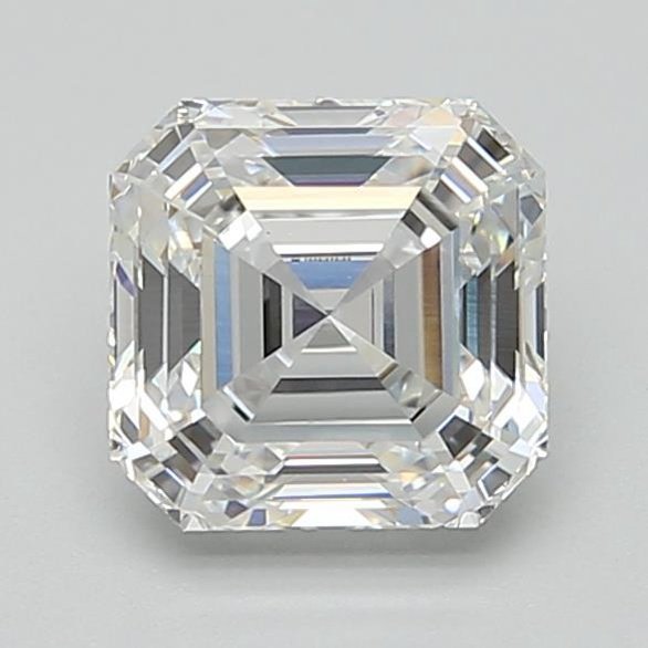 1.88ct F VS1 Rare Carat Ideal Cut Asscher Lab Grown Diamond