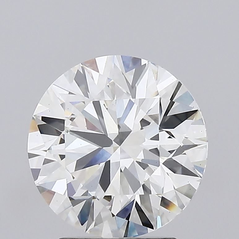 2.54ct H VS2 Rare Carat Ideal Cut Round Lab Grown Diamond