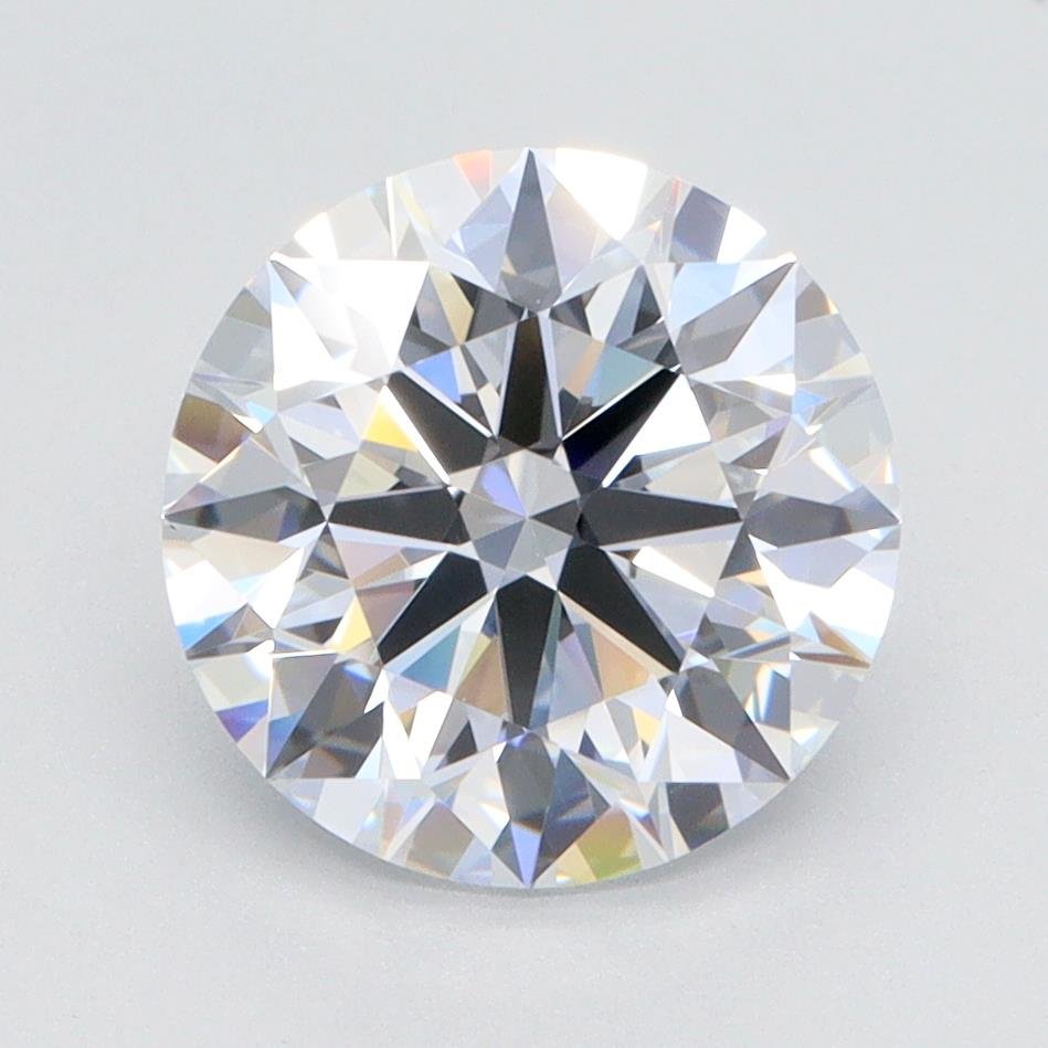 2.86ct E VVS1 Rare Carat Ideal Cut Round Lab Grown Diamond