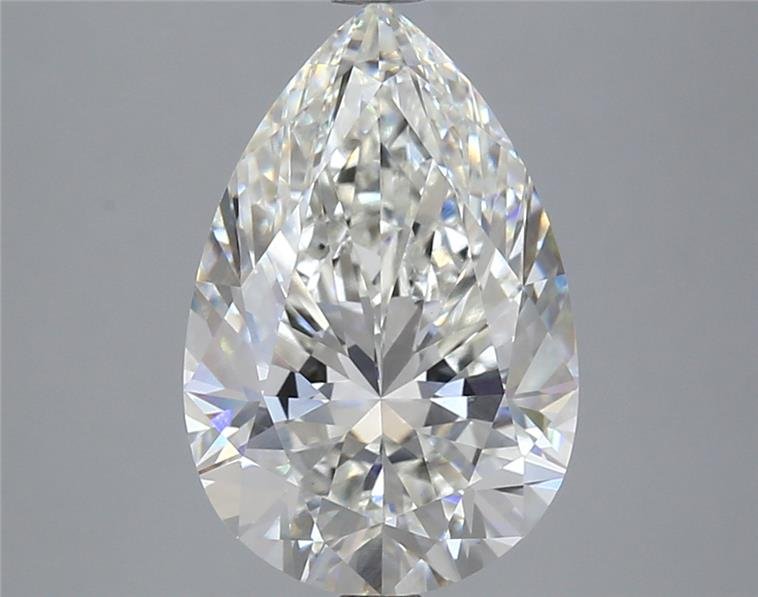 4.09 Carat Pear Lab Diamond