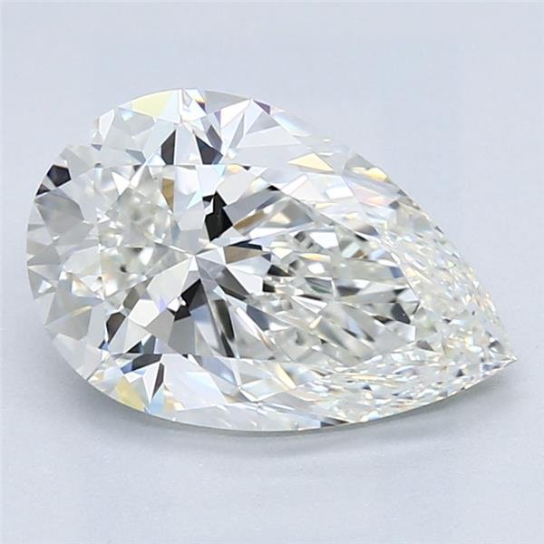 2.53ct H VVS1 Rare Carat Ideal Cut Pear Diamond