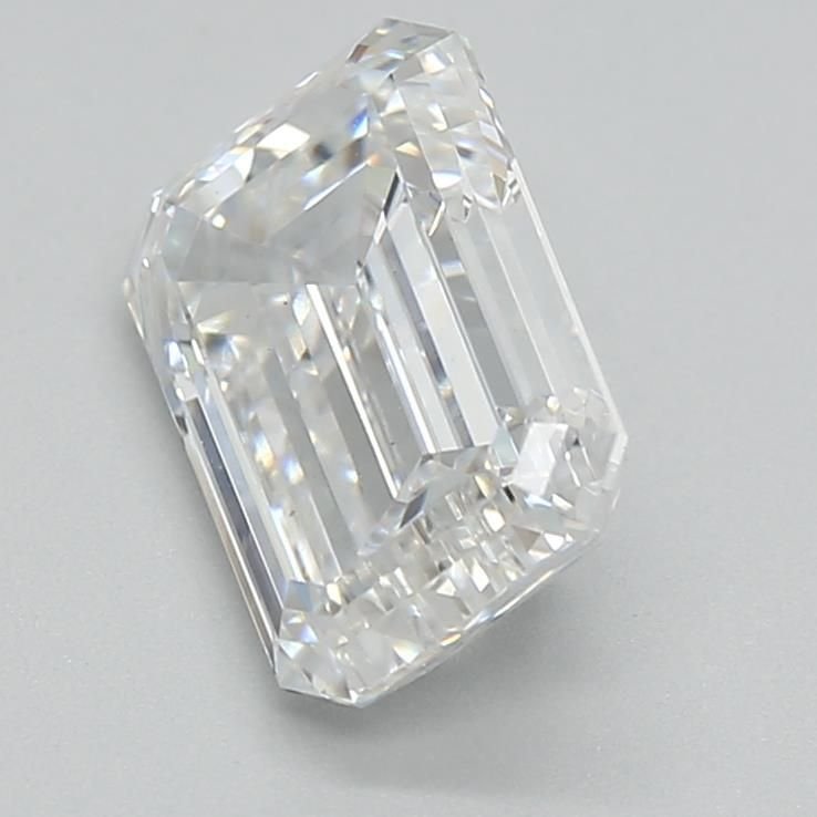1.71ct E VS1 Rare Carat Ideal Cut Emerald Lab Grown Diamond