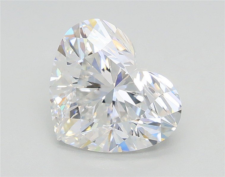 1.56ct E VVS2 Rare Carat Ideal Cut Heart Lab Grown Diamond