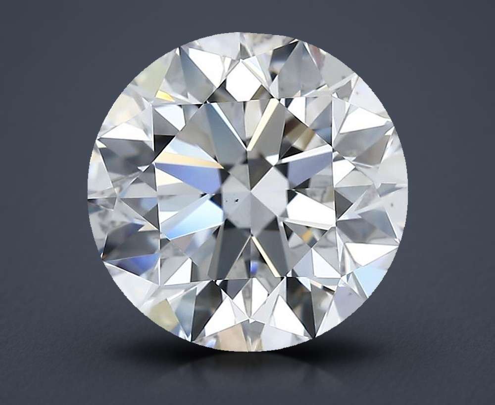 2.70 Carat Round Natural Diamond