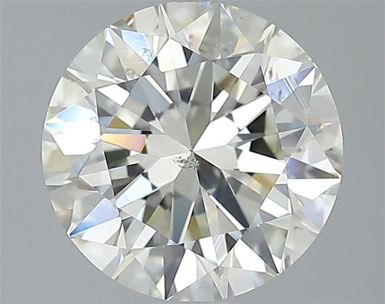 3.00ct K SI1 Excellent Cut Round Diamond
