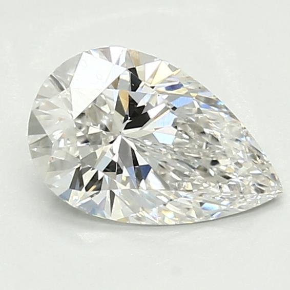 0.96ct E VS1 Rare Carat Ideal Cut Pear Lab Grown Diamond