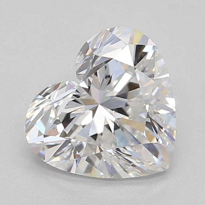 0.86ct D VVS2 Rare Carat Ideal Cut Heart Lab Grown Diamond