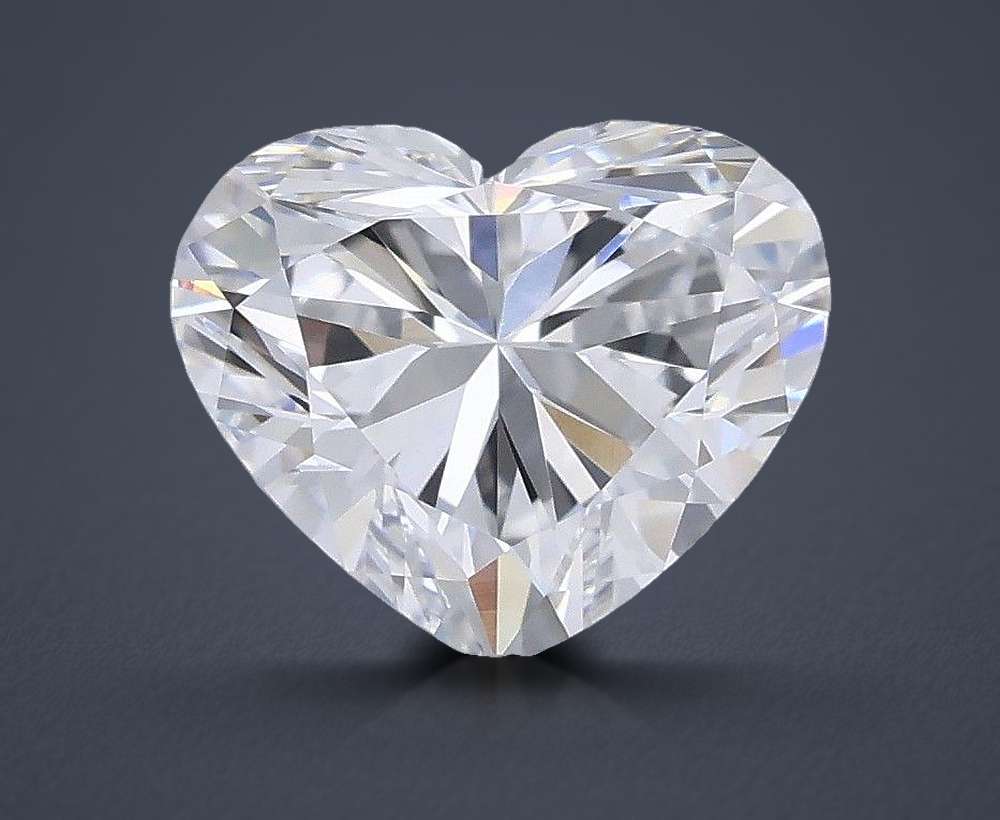 0.62 Carat Heart Lab Diamond