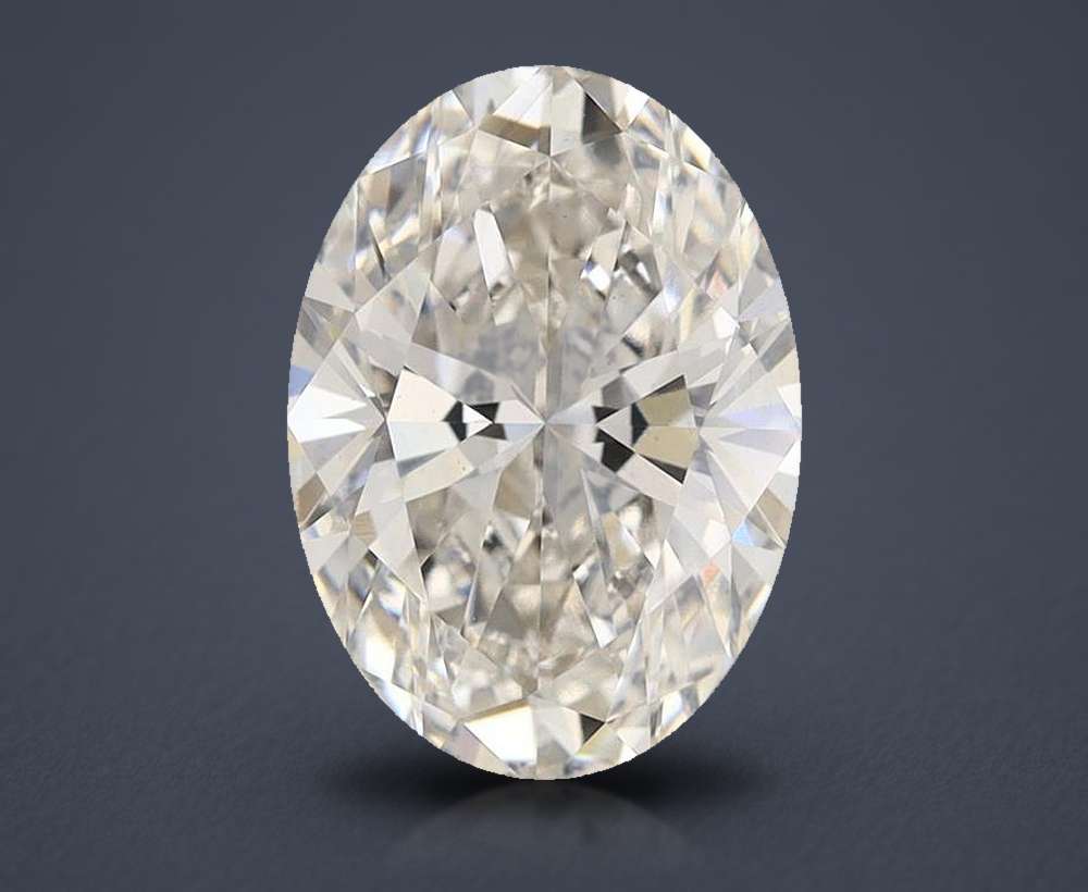 3.06 Carat Oval Lab Diamond