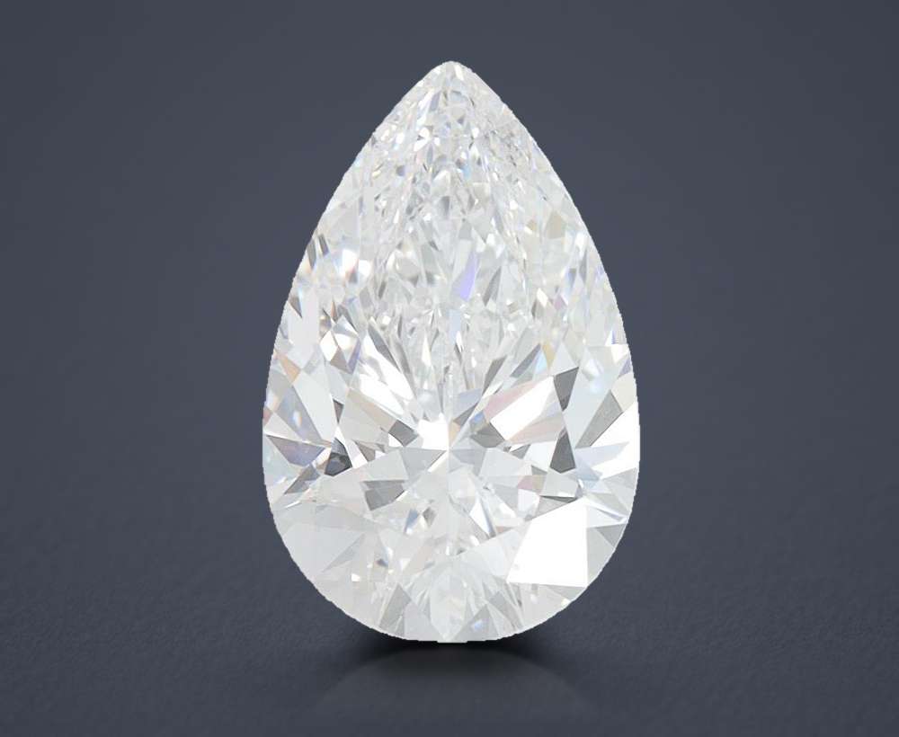2.10 Carat Pear Lab Diamond