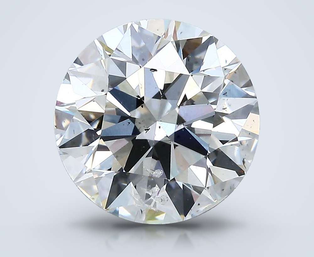 3.50 Carat Round Natural Diamond