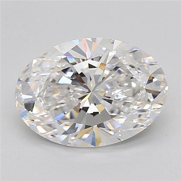 3.59ct E VS1 Rare Carat Ideal Cut Oval Lab Grown Diamond