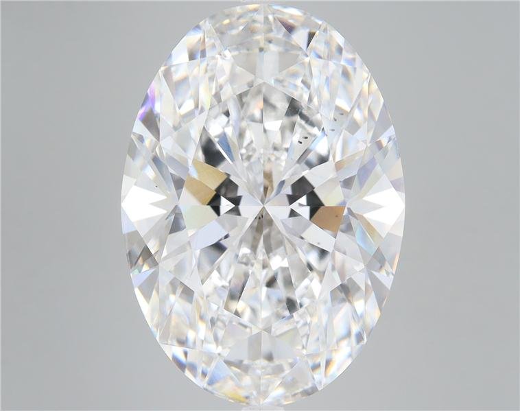 16.45ct F SI1 Rare Carat Ideal Cut Oval Lab Grown Diamond