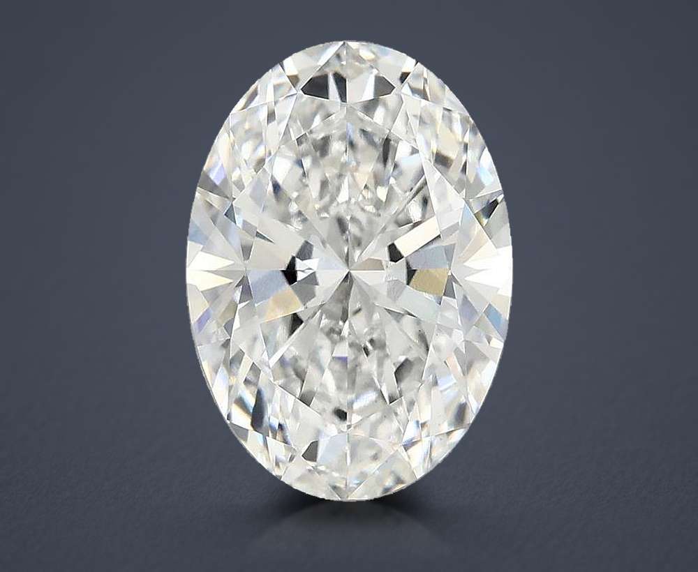 4.06 Carat Oval Lab Diamond