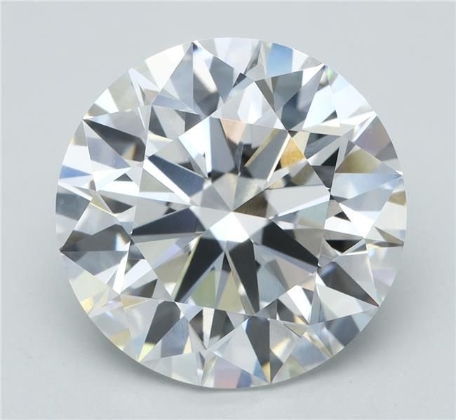 6.69ct E VVS1 Rare Carat Ideal Cut Round Lab Grown Diamond