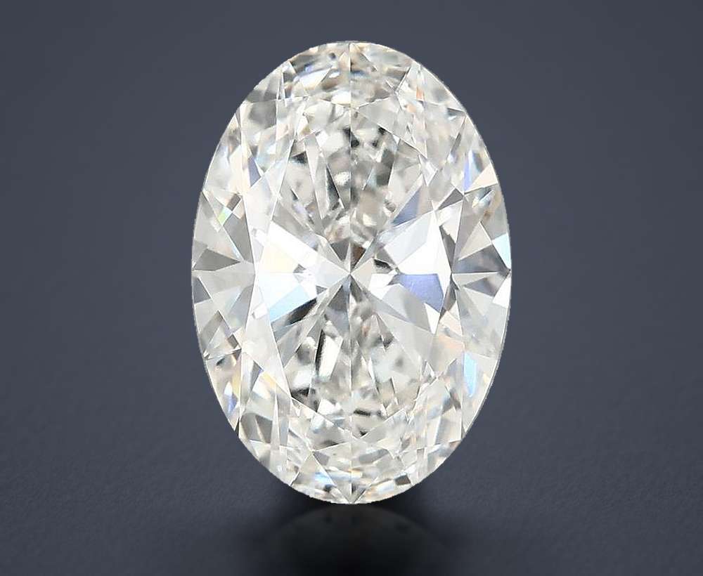 3.82 Carat Oval Lab Diamond