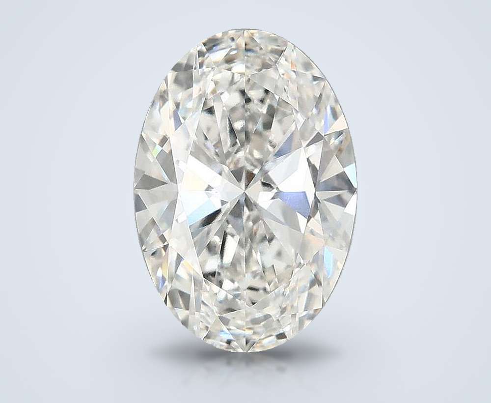 3.82 Carat Oval Lab Diamond