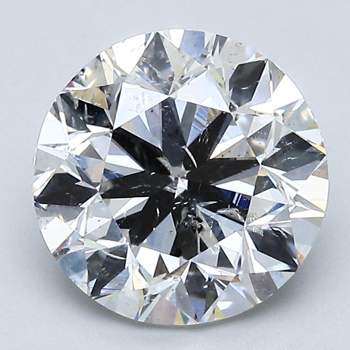 3.01ct I SI2 Very Good Cut Round Diamond