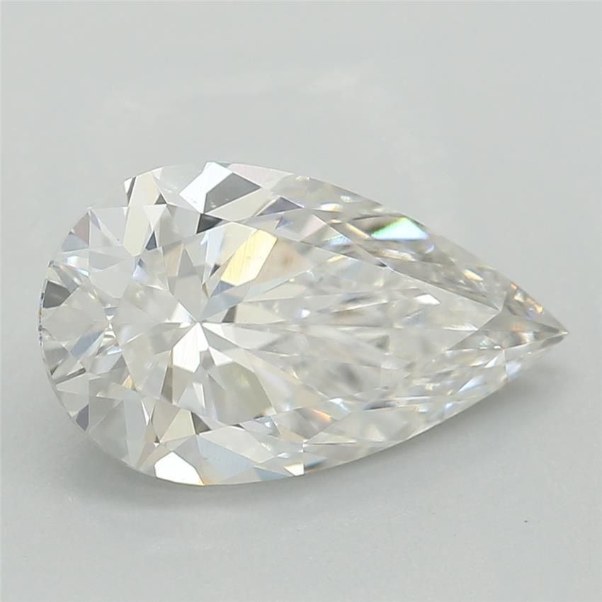 1.33ct E VS1 Rare Carat Ideal Cut Pear Lab Grown Diamond