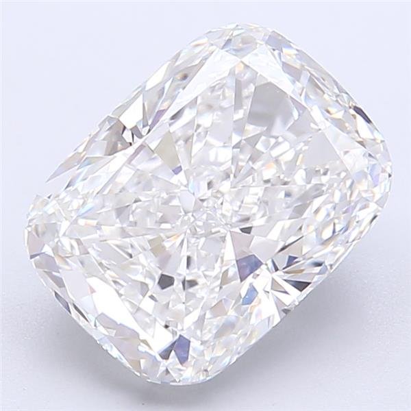 4.01ct E VVS2 Rare Carat Ideal Cut Cushion Lab Grown Diamond