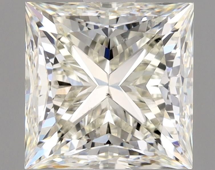 1.70ct K SI1 Very Good Cut Princess Diamond