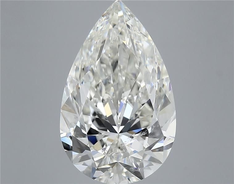 7.05 Carat Pear Natural Diamond