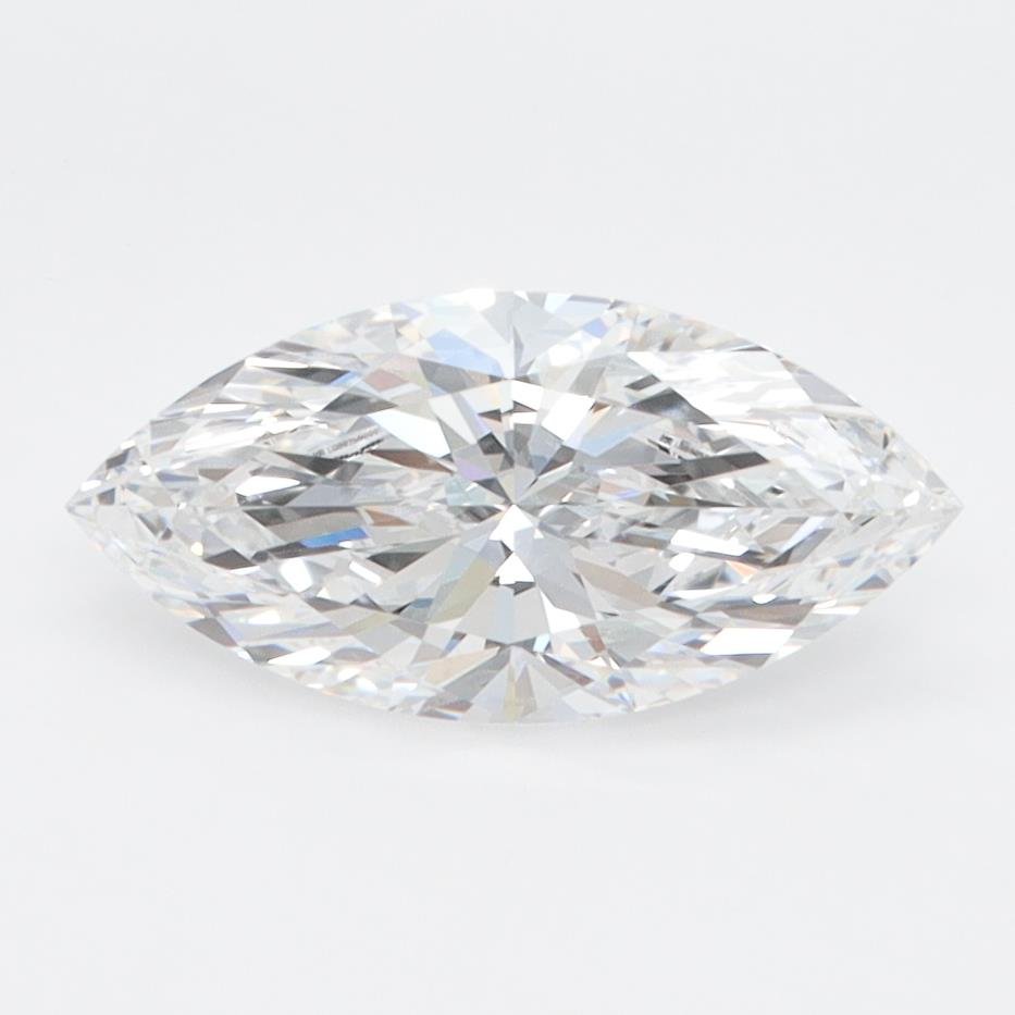 1.26ct D VVS2 Rare Carat Ideal Cut Marquise Lab Grown Diamond