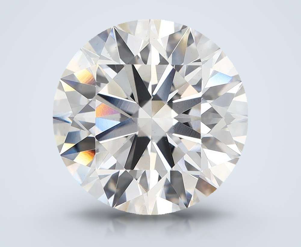 7.64 Carat Round Lab Diamond