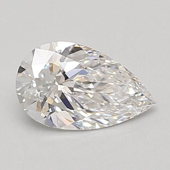 0.83ct D VS1 Rare Carat Ideal Cut Pear Lab Grown Diamond