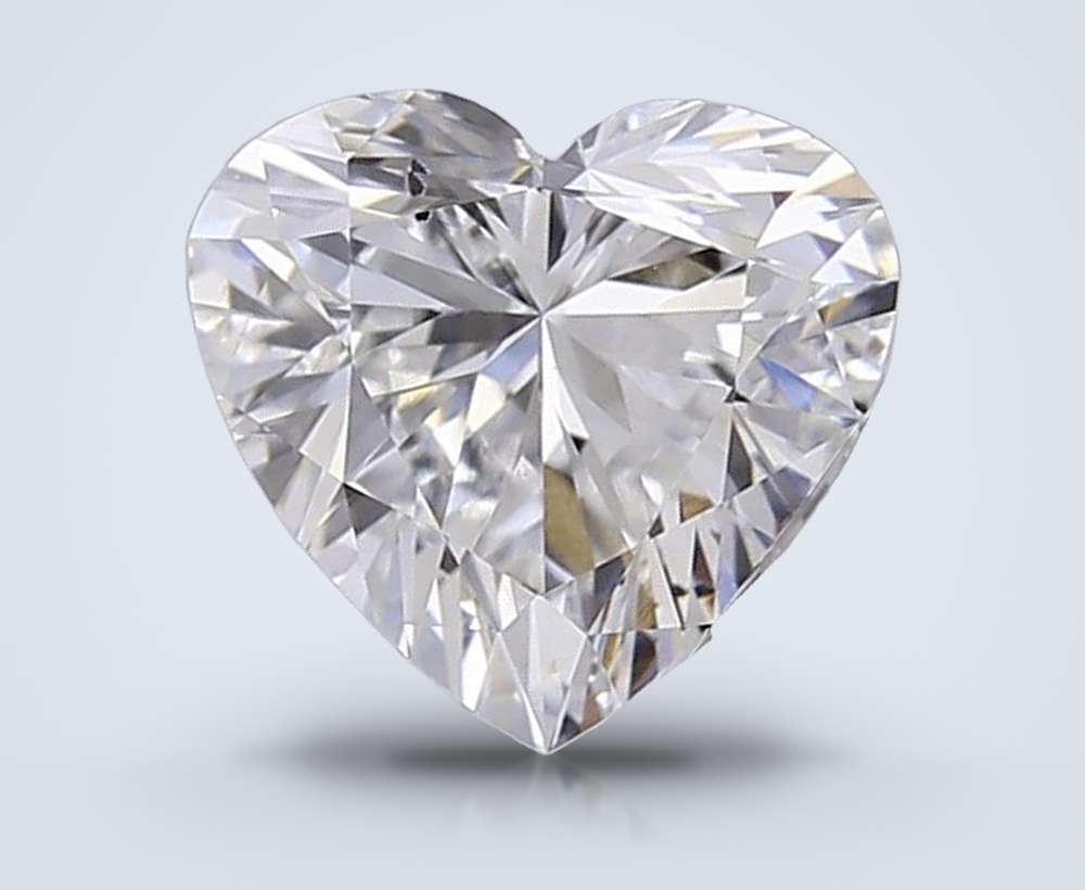 0.53 Carat Heart Lab Diamond