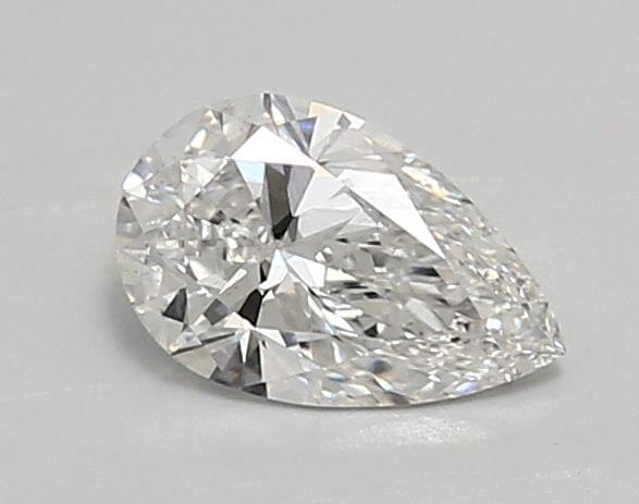 0.84ct E VS2 Rare Carat Ideal Cut Pear Lab Grown Diamond