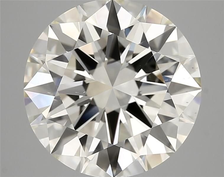 7.05ct J VS2 Excellent Cut Round Diamond