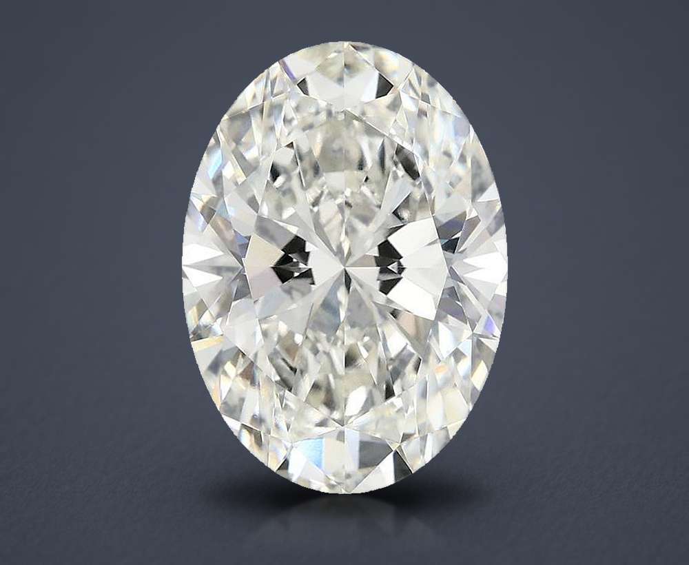 4.00 Carat Oval Lab Diamond