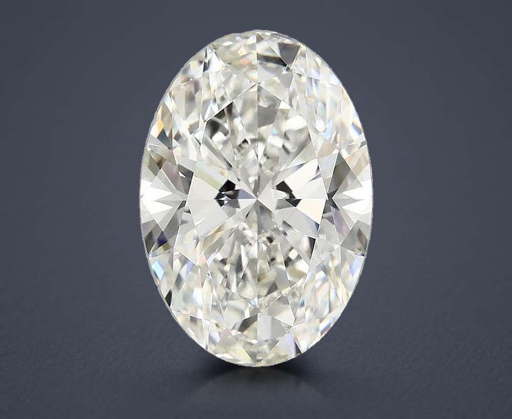 4.54 Carat Oval Lab Diamond