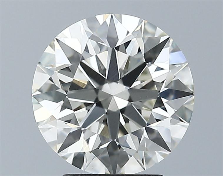 2.61ct I VS1 Excellent Cut Round Lab Grown Diamond