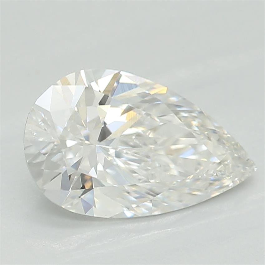 0.81ct D VS2 Rare Carat Ideal Cut Pear Lab Grown Diamond