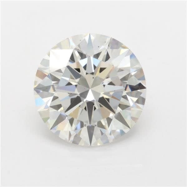 3.04ct F SI1 Rare Carat Ideal Cut Round Lab Grown Diamond
