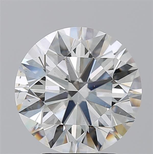 3.51ct J SI1 Rare Carat Ideal Cut Round Diamond