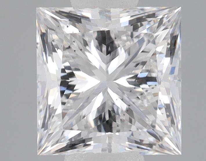 0.78ct E VS2 Very Good Cut Princess Lab Grown Diamond