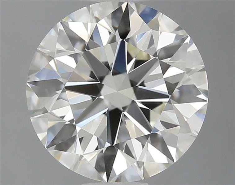 1.61ct J VVS1 Rare Carat Ideal Cut Round Diamond