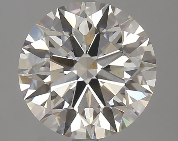 3.18ct H VS2 Rare Carat Ideal Cut Round Lab Grown Diamond