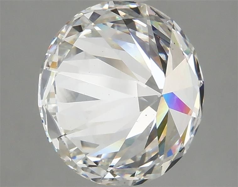 3.11ct F SI1 Rare Carat Ideal Cut Round Lab Grown Diamond