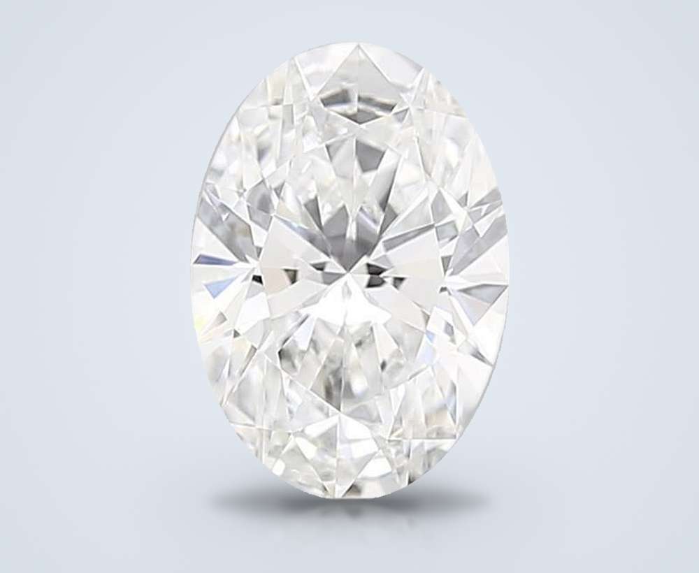 1.57 Carat Oval Lab Diamond