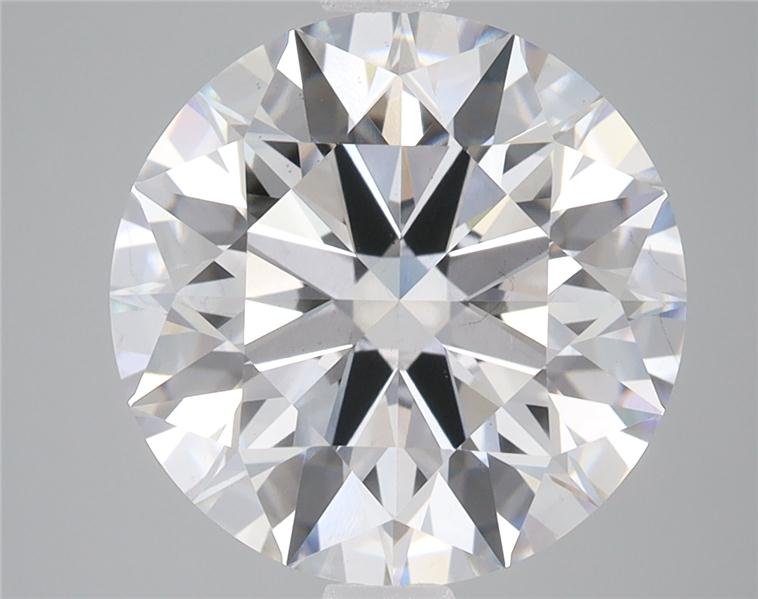 6.33 Carat Round Lab Diamond